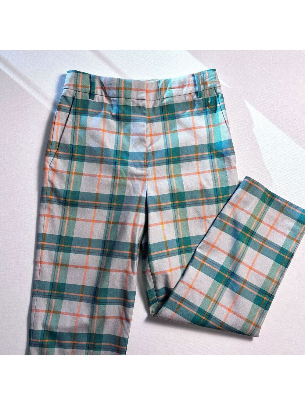 Tibi 0 Plaid Trousers